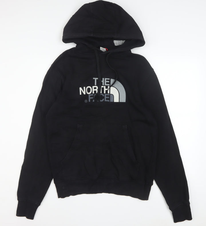 The North Face Men's Black Small Pullover Hoodie Outdoor Cotton
