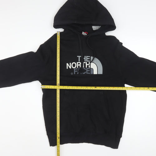The North Face Men's Black Small Pullover Hoodie Outdoor Cotton