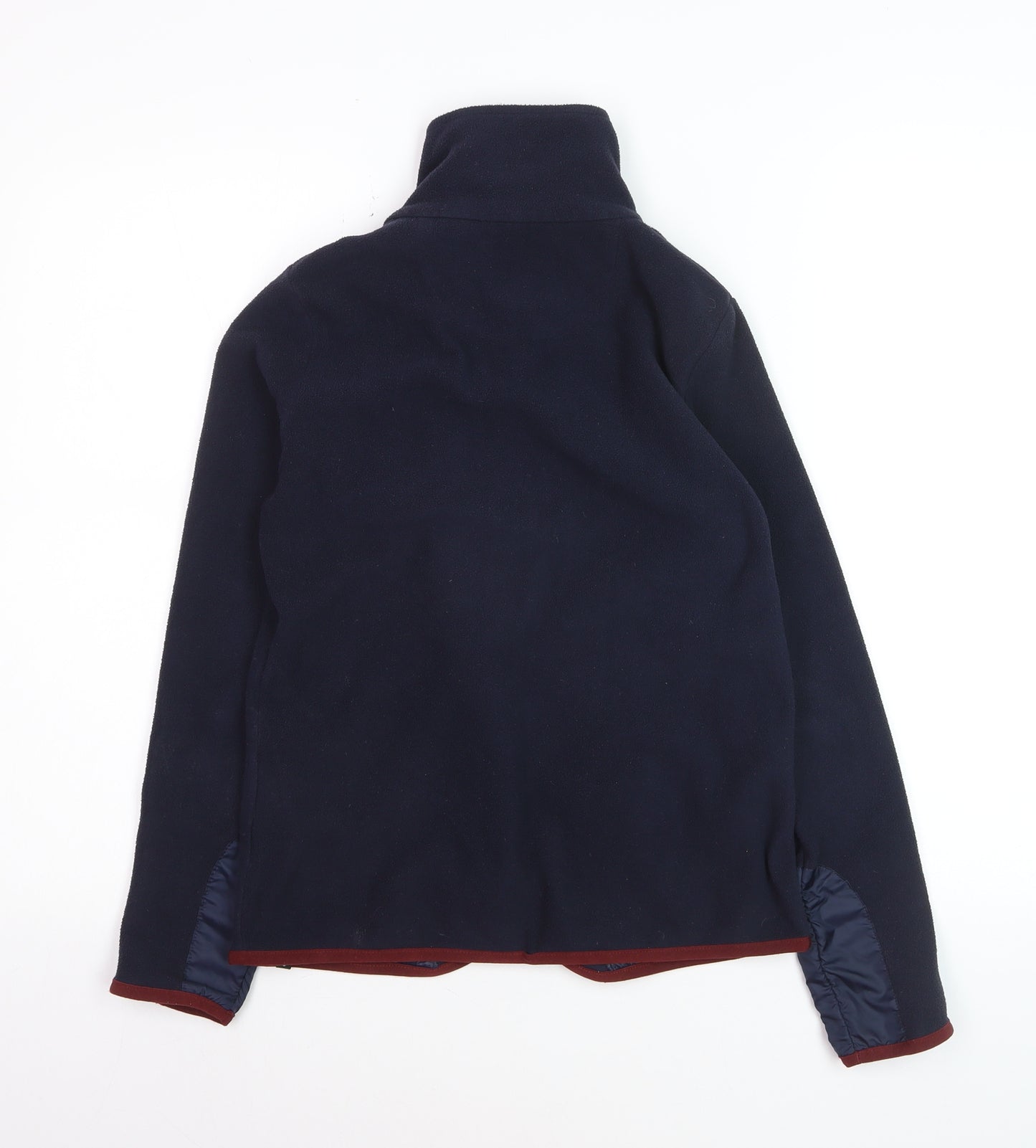 Fouganza Teens Blue Fleece Equestrian Jacket Size 14 Full Zip