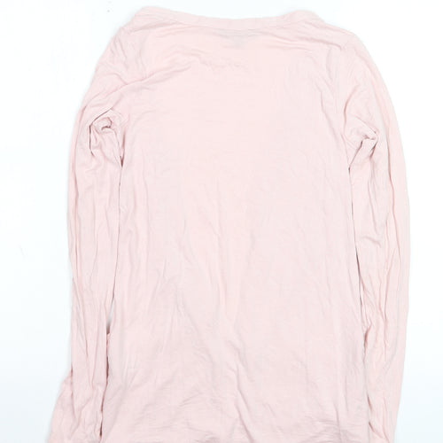 New Look Women's Pink Size 8 Lightweight Long Sleeve Cardigan