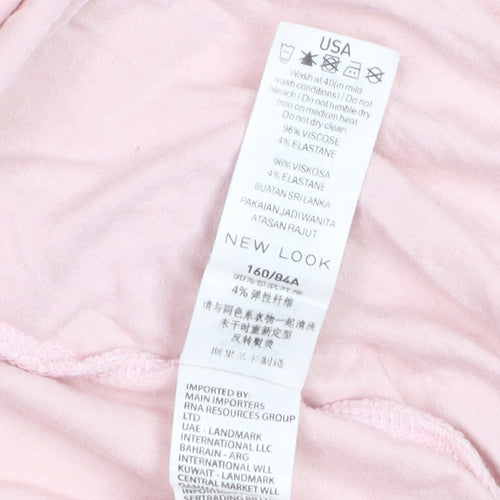 New Look Women's Pink Size 8 Lightweight Long Sleeve Cardigan