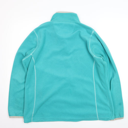 Regatta Women's Blue Fleece Full Zip Jacket UK 20 Hiking Outdoor