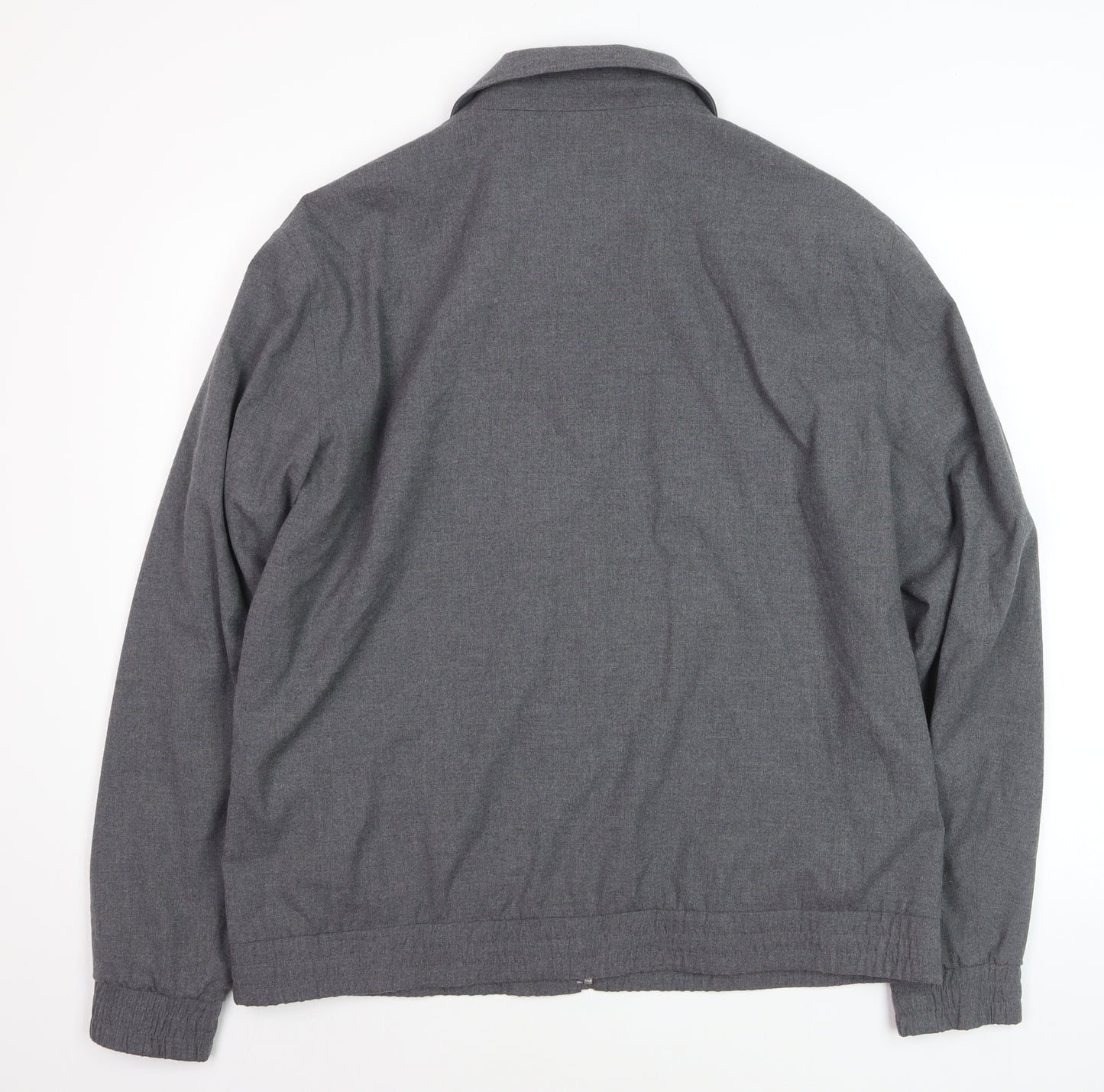 Marks and Spencer Men’s Grey Wool Blend Bomber Jacket XL