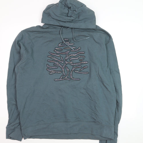 Springfield Men’s Green 2XL Pullover Hoodie with Embroidered Logo