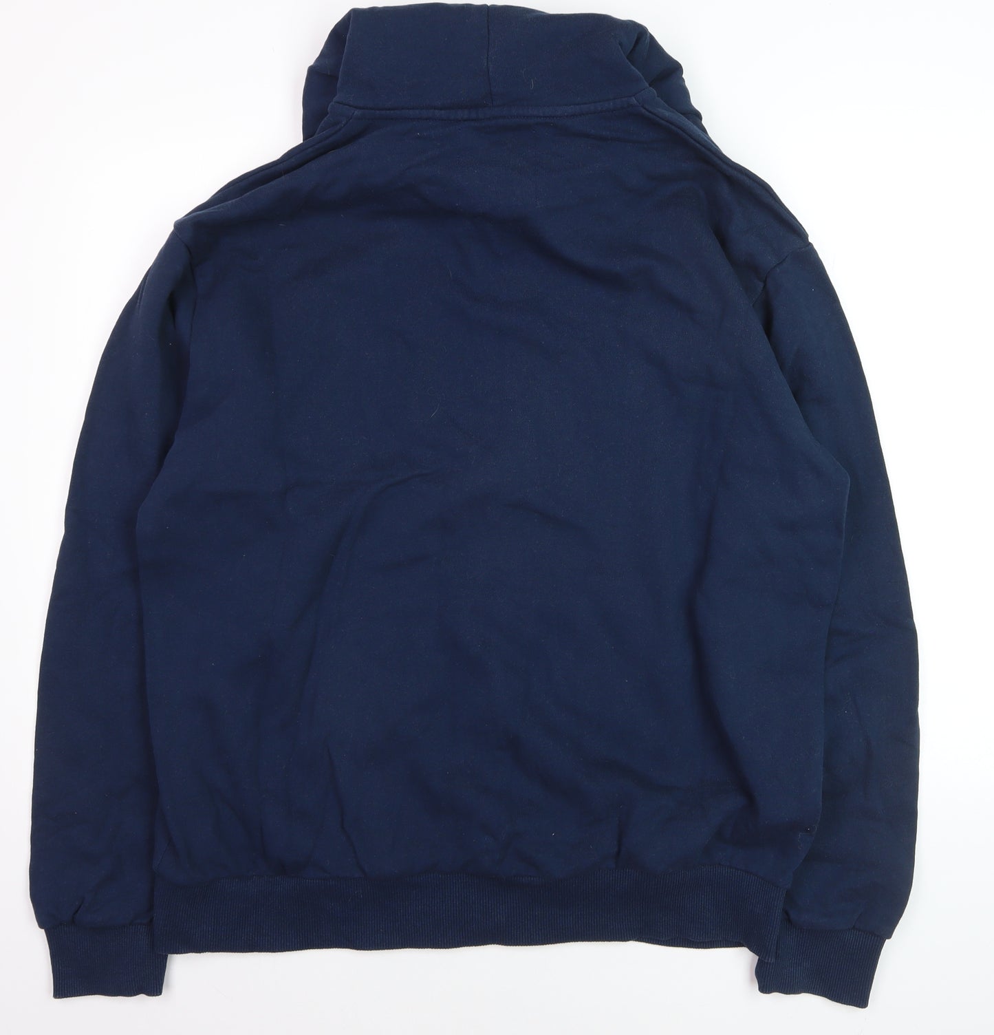Springfield Men’s Blue 2XL Full Zip Hoodie Cotton Blend