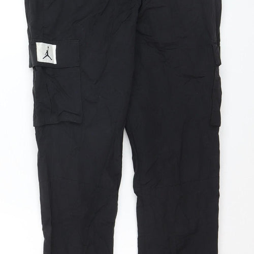 Jordan Boys Black 12-13 Years Jogger Activewear Trousers with Pockets