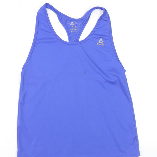 Reebok Women's Blue Speedwick Racerback Tank Top Size S