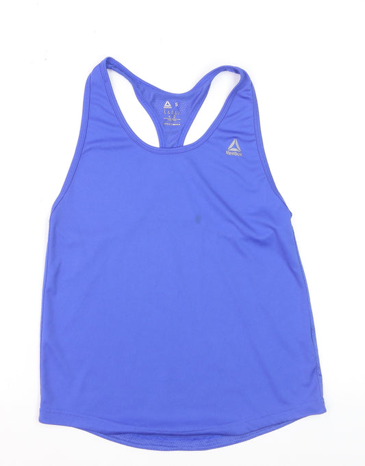 Reebok Women's Blue Speedwick Racerback Tank Top Size S