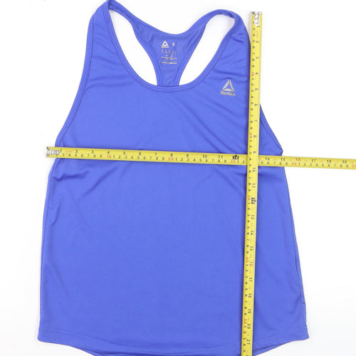 Reebok Women's Blue Speedwick Racerback Tank Top Size S