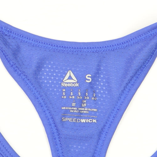 Reebok Women's Blue Speedwick Racerback Tank Top Size S