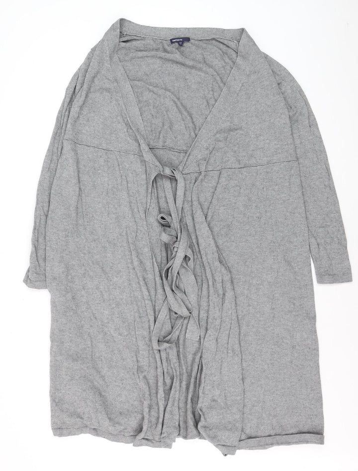 Gap Maternity Grey V-Neck Long Sleeve Cardigan Women's S