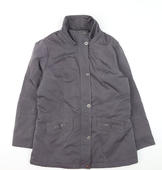 Bx Outerwear Men's Grey Polyester Parka Coat Size 38 Regular