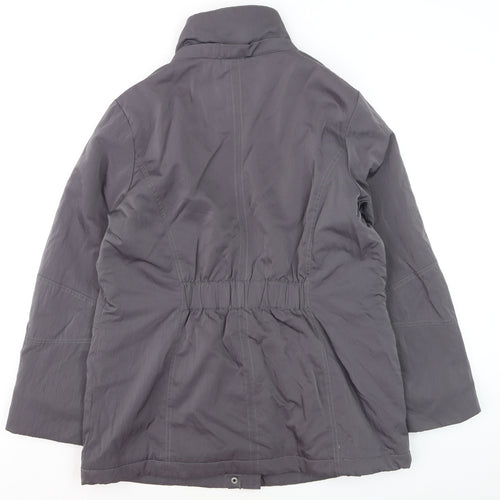 Bx Outerwear Men's Grey Polyester Parka Coat Size 38 Regular