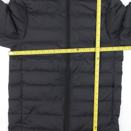 Marks and Spencer Men’s Black S Hooded Puffer Jacket Winter Coat