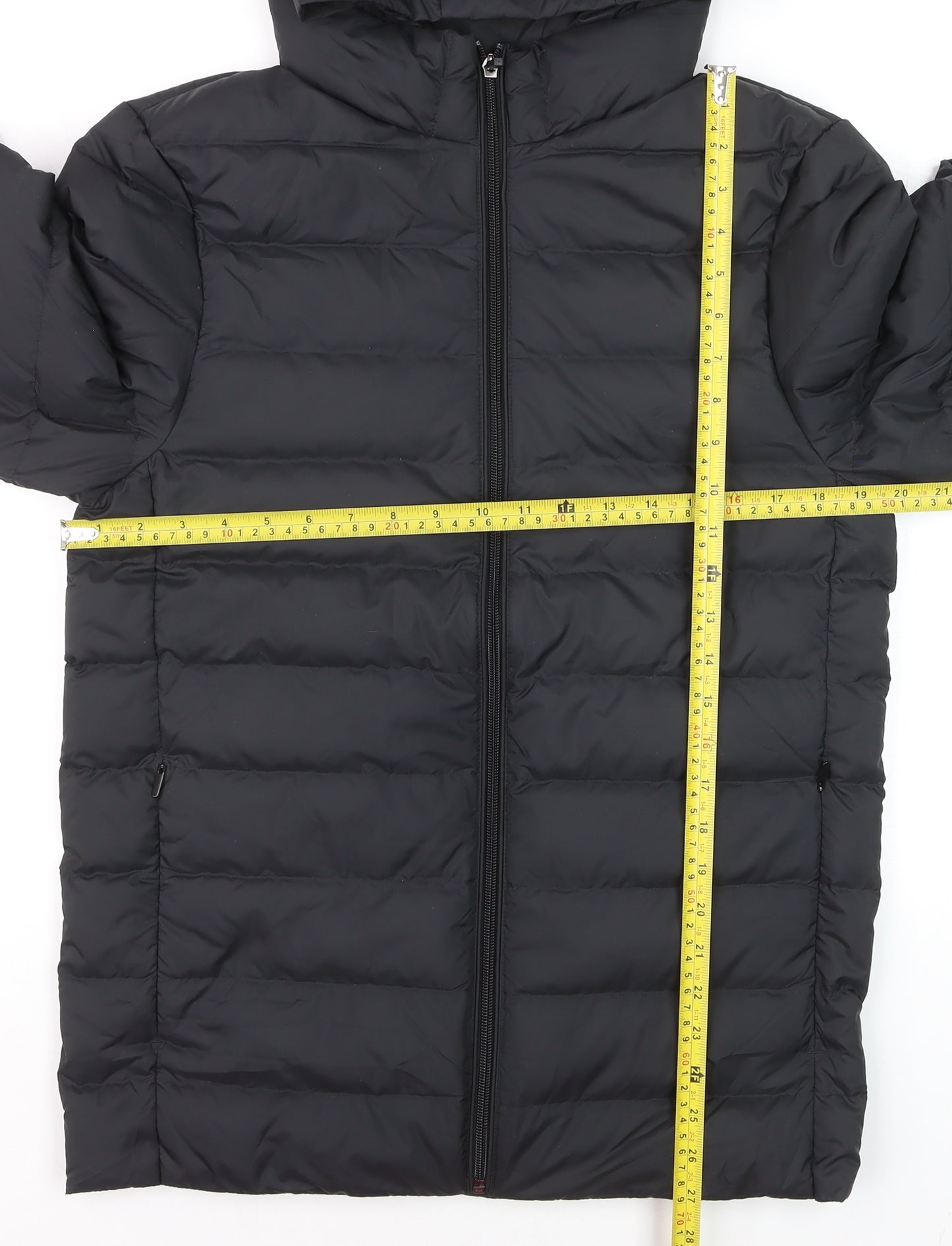 Marks and Spencer Men’s Black S Hooded Puffer Jacket Winter Coat