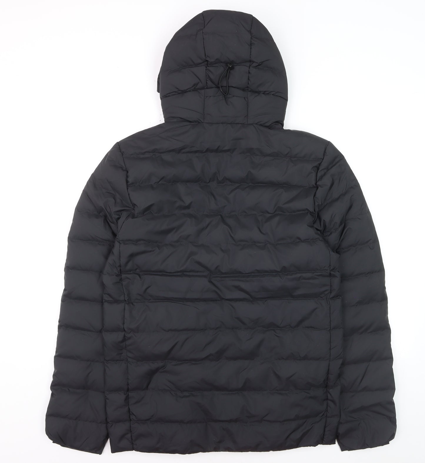 Marks and Spencer Men’s Black S Hooded Puffer Jacket Winter Coat