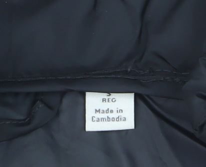 Marks and Spencer Men’s Black S Hooded Puffer Jacket Winter Coat