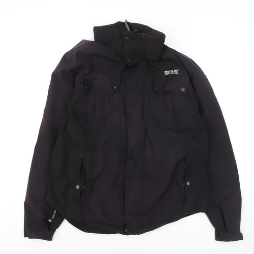 Regatta Men's Black Waterproof Parka Jacket L Outdoor Hiking