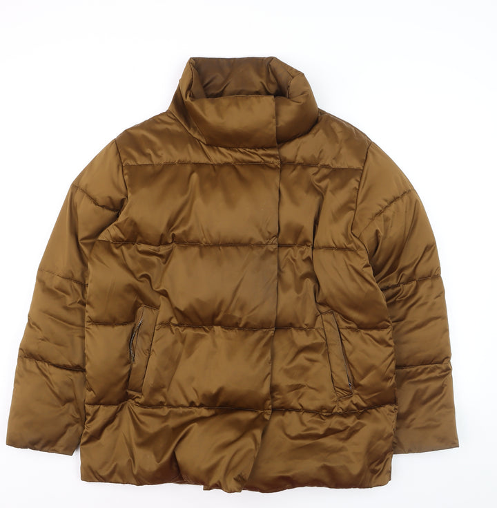 Marks and Spencer Autograph Women’s Brown Puffer Jacket Size 12