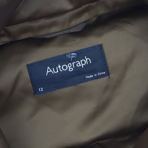 Marks and Spencer Autograph Women’s Brown Puffer Jacket Size 12