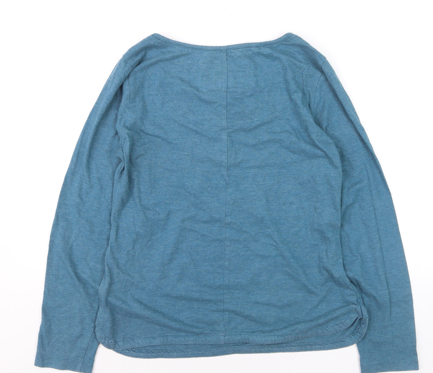 Brakeburn Women’s Blue Long Sleeve Basic T-Shirt Size 12
