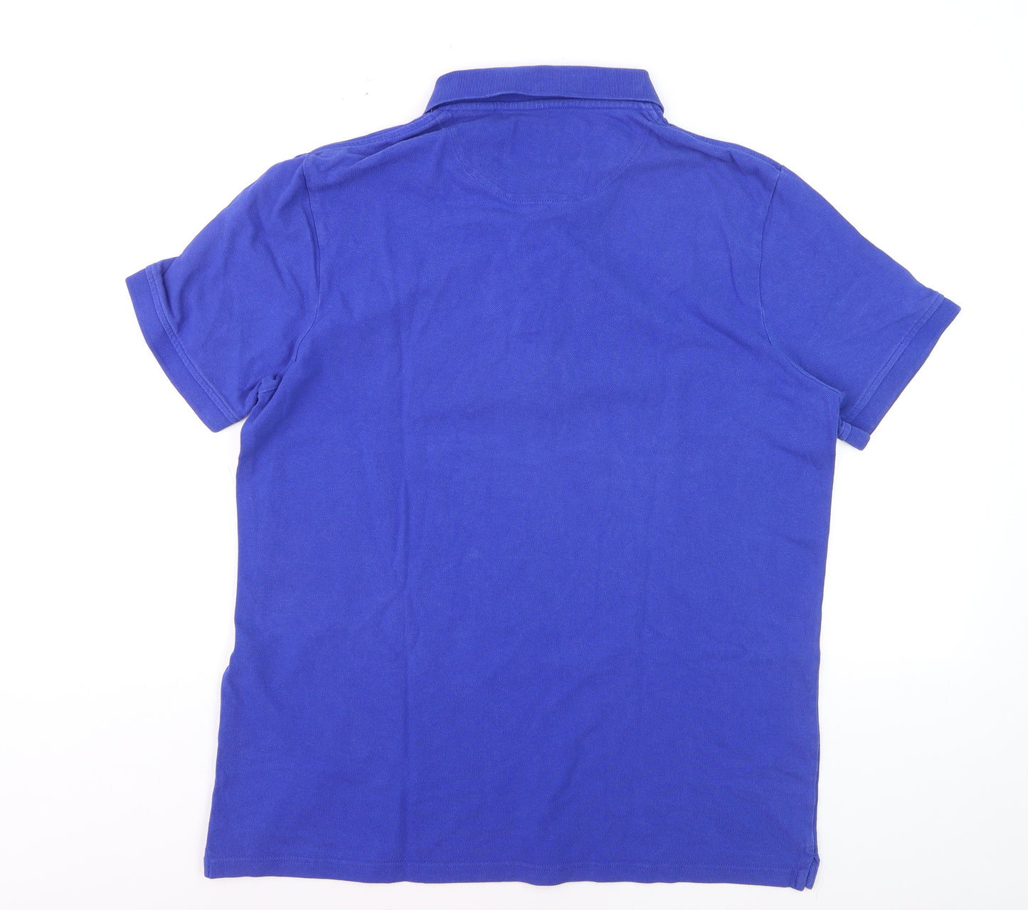 Lyle & Scott Men's Blue XL Cotton Polo Shirt Classic Logo