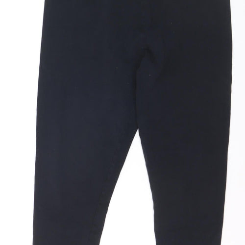 Primark Women’s Black Cotton Blend Ankle Leggings Size L