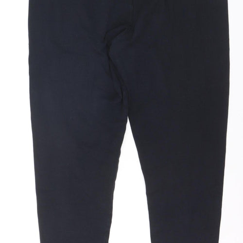 Primark Women’s Black Cotton Blend Ankle Leggings Size L