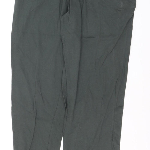 Primark Women's Black Cotton Jogger Style Leggings Size M