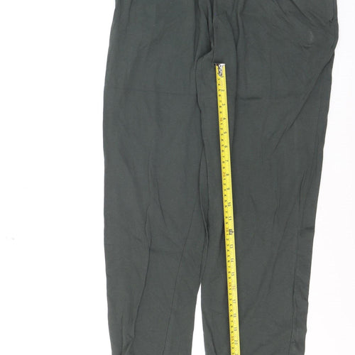 Primark Women's Black Cotton Jogger Style Leggings Size M