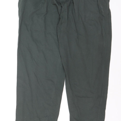 Primark Women's Black Cotton Jogger Style Leggings Size M