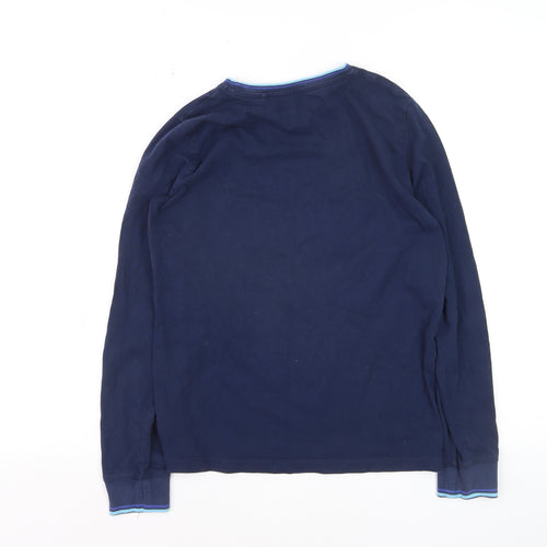 Next Boys Blue Long Sleeve Graphic Video Game T-Shirt 12 Years