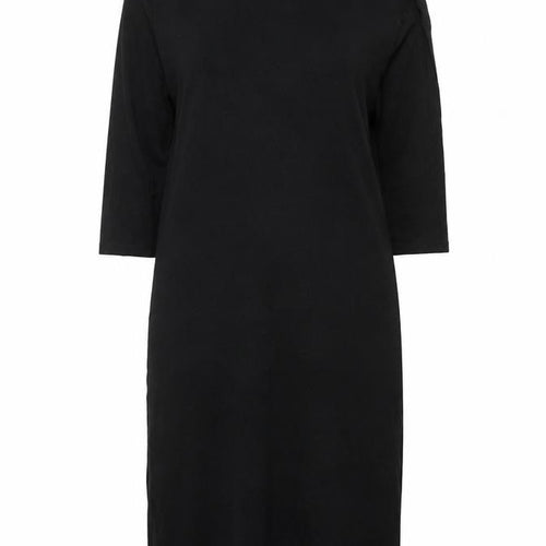 Boohoo Women’s Black Bodycon High Neck Knee Length Dress Size 12