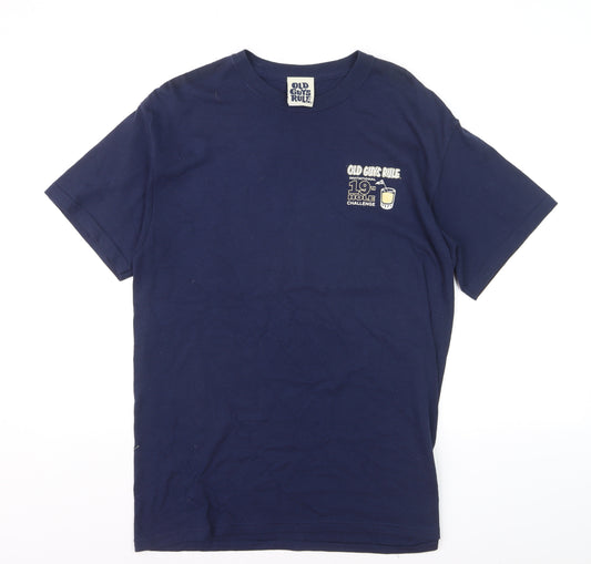 Old Guys Rule Men's Navy 19th Hole Challenge Cotton T-Shirt Size M