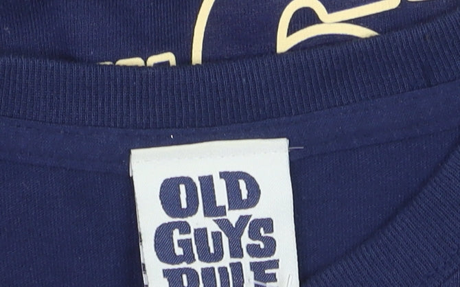 Old Guys Rule Men's Navy 19th Hole Challenge Cotton T-Shirt Size M