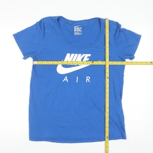 Nike Men's Blue XL Athletic Fit Air Logo Sports T-Shirt