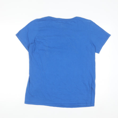 Nike Men's Blue XL Athletic Fit Air Logo Sports T-Shirt