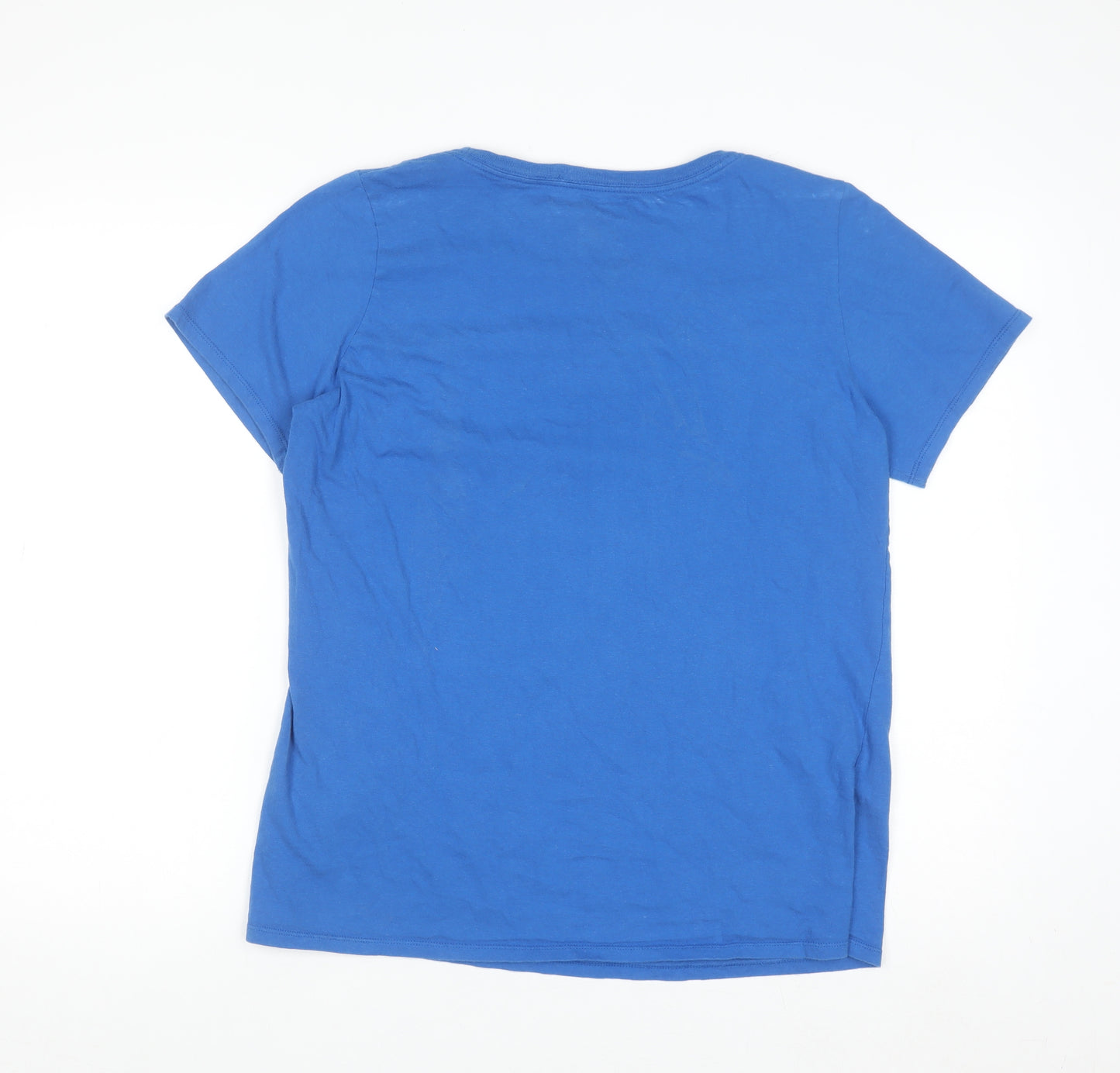 Nike Men's Blue XL Athletic Fit Air Logo Sports T-Shirt