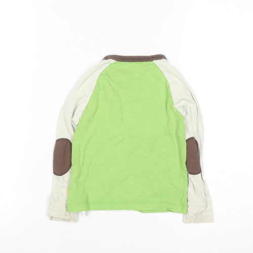Little Bird Unisex Baby Green Long Sleeve Graphic T-Shirt 18-24 Months