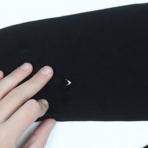 Zara Women Black Roll Neck Long Sleeve Pullover Jumper Size 12