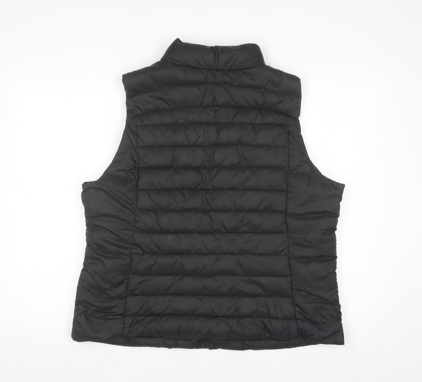 Reaktiv x Oti Mabuse Men's Black Puffer Waistcoat Size L Lightweight