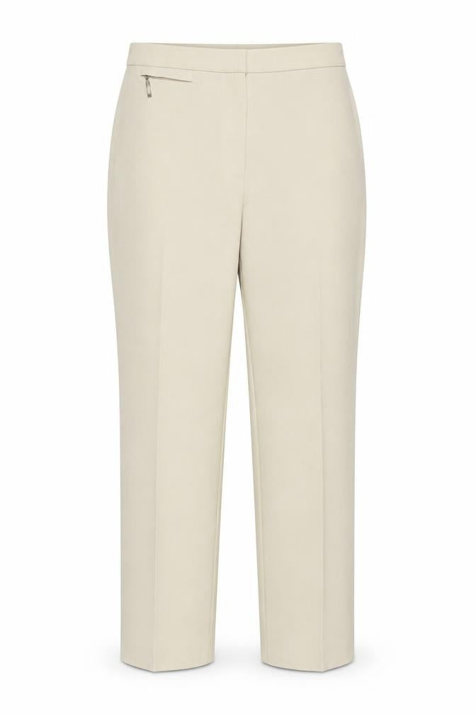 Marks and Spencer Women Beige Size 14 Short Dress Pants