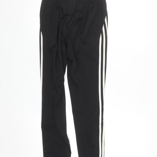 O’Neills Boys Black 13 Years Track Pants with Side Stripes and Zip Pockets
