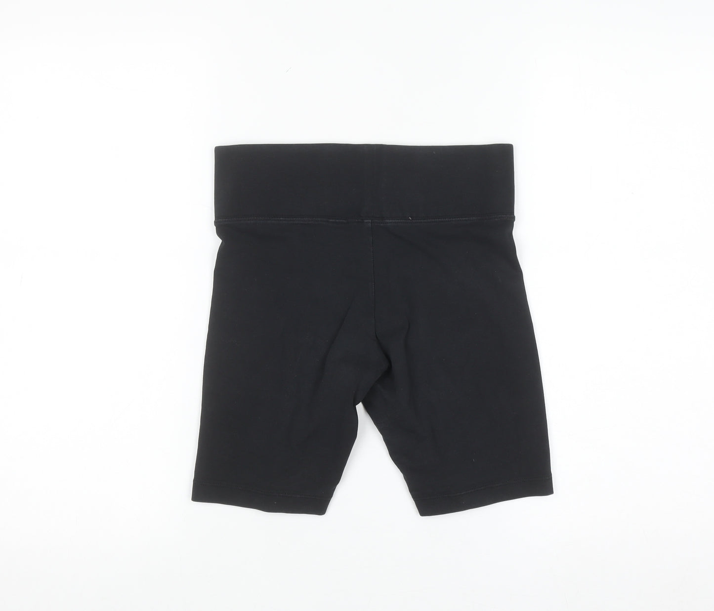 Nike Womens Black Small Biker Shorts Stretch Gym Training Activewear