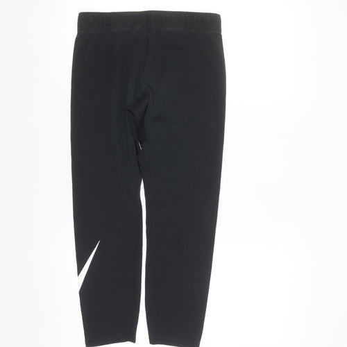 Nike Womens Black Medium Leggings Athleisure Sports Gym Trousers