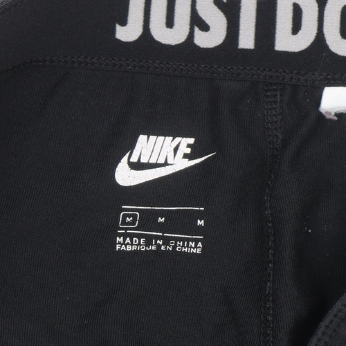 Nike Womens Black Medium Leggings Athleisure Sports Gym Trousers