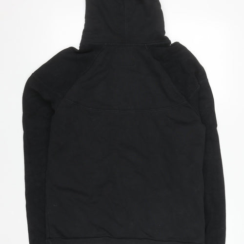 Labrum Men's Black Full Zip Hoodie Size M Cotton Fleece