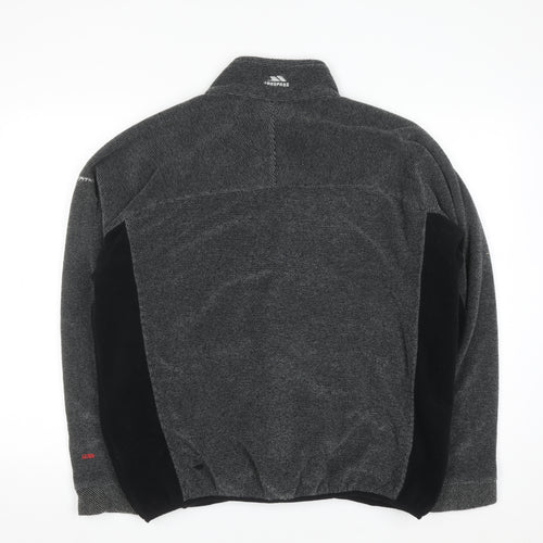 Trespass Men's Grey XL Full Zip Fleece Sweatshirt Outdoor Hiking Top
