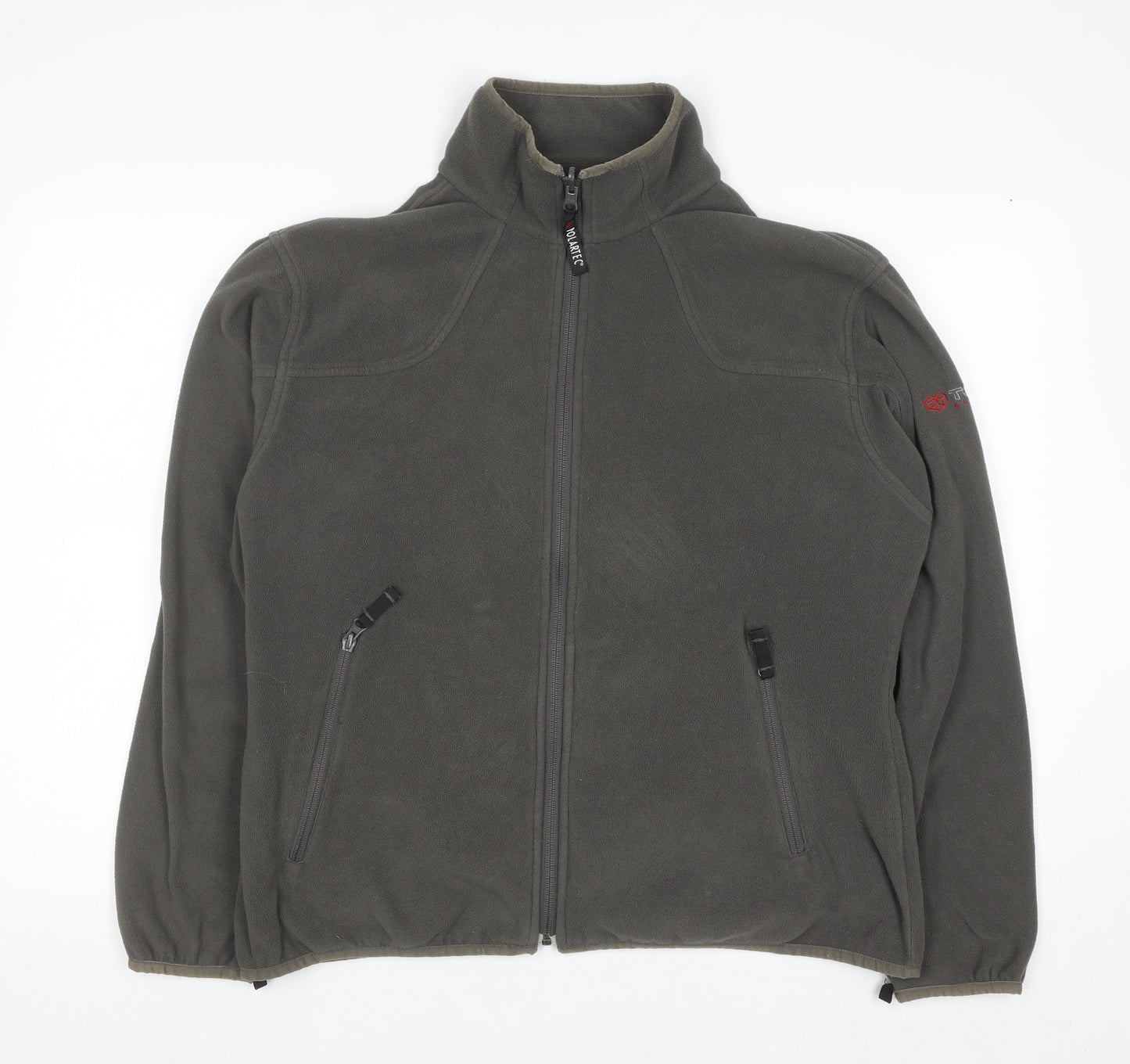 TOG24 Women’s Grey Full Zip Fleece Jacket Size 14/16
