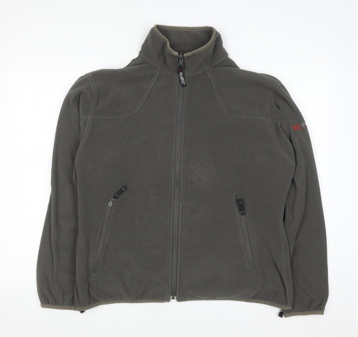 TOG24 Women’s Grey Full Zip Fleece Jacket Size 14/16